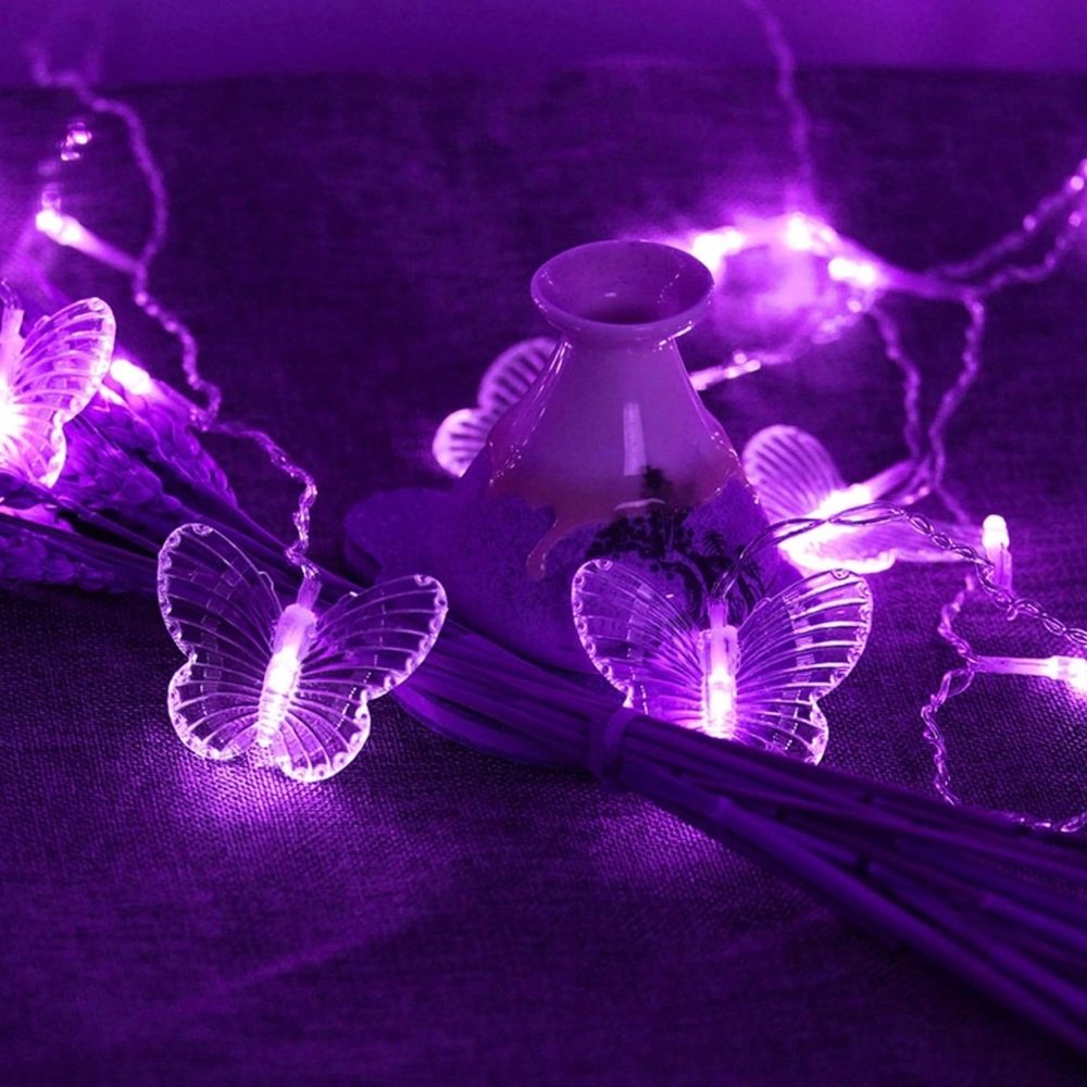 Butterfly string lights